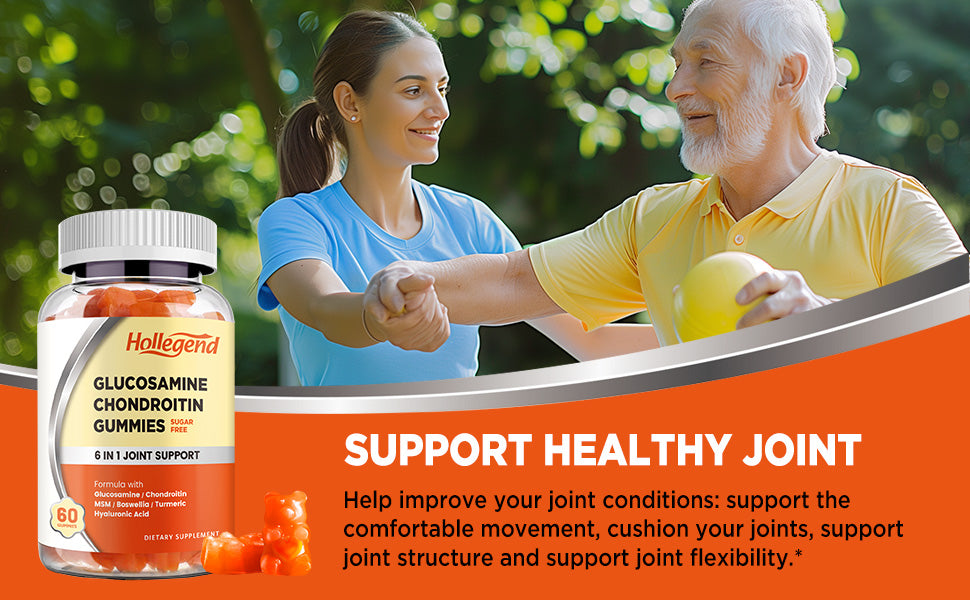 Comfort with the Sweet Power of Glucosamine Chondroitin Gummies!