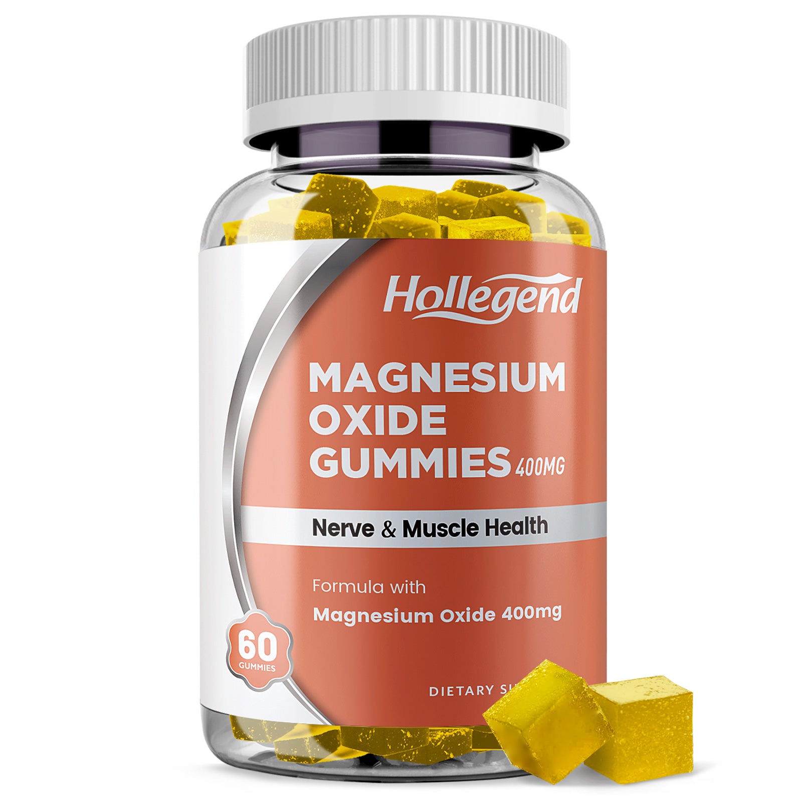 Magnesium Oxide 400mg 60 Count Gummies